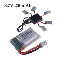 3.7V 250mAh Lipo Battery / Charger For JJRC H36 E010 E011 E013 Furibee F36 NH010 H36 RC Quadcopter Spare Parts