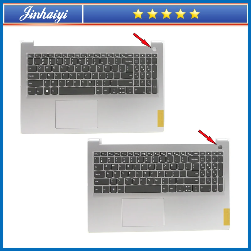 

For Lenovo IdeaPad 1 15ALC7 IJL7 Palm rest upper Cover Keyboard touchpad Laptop Case shell 5CB1H70405 5CB1H70708