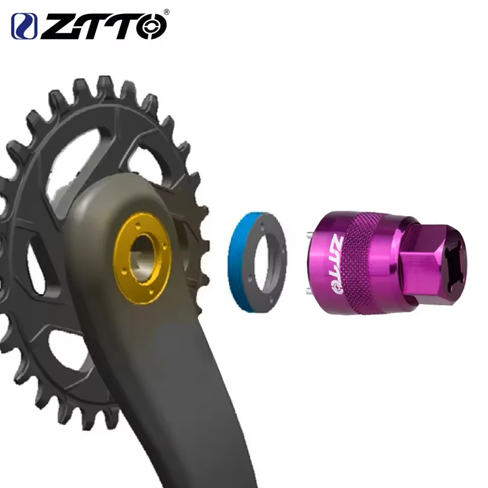 

ZTTO BIKE Self Extractor Bolt Cup Remove Tool DUB Crankset Factory Screw Unlock Wrench For XX1 GX NX X01 XO1 Bicycle Arm