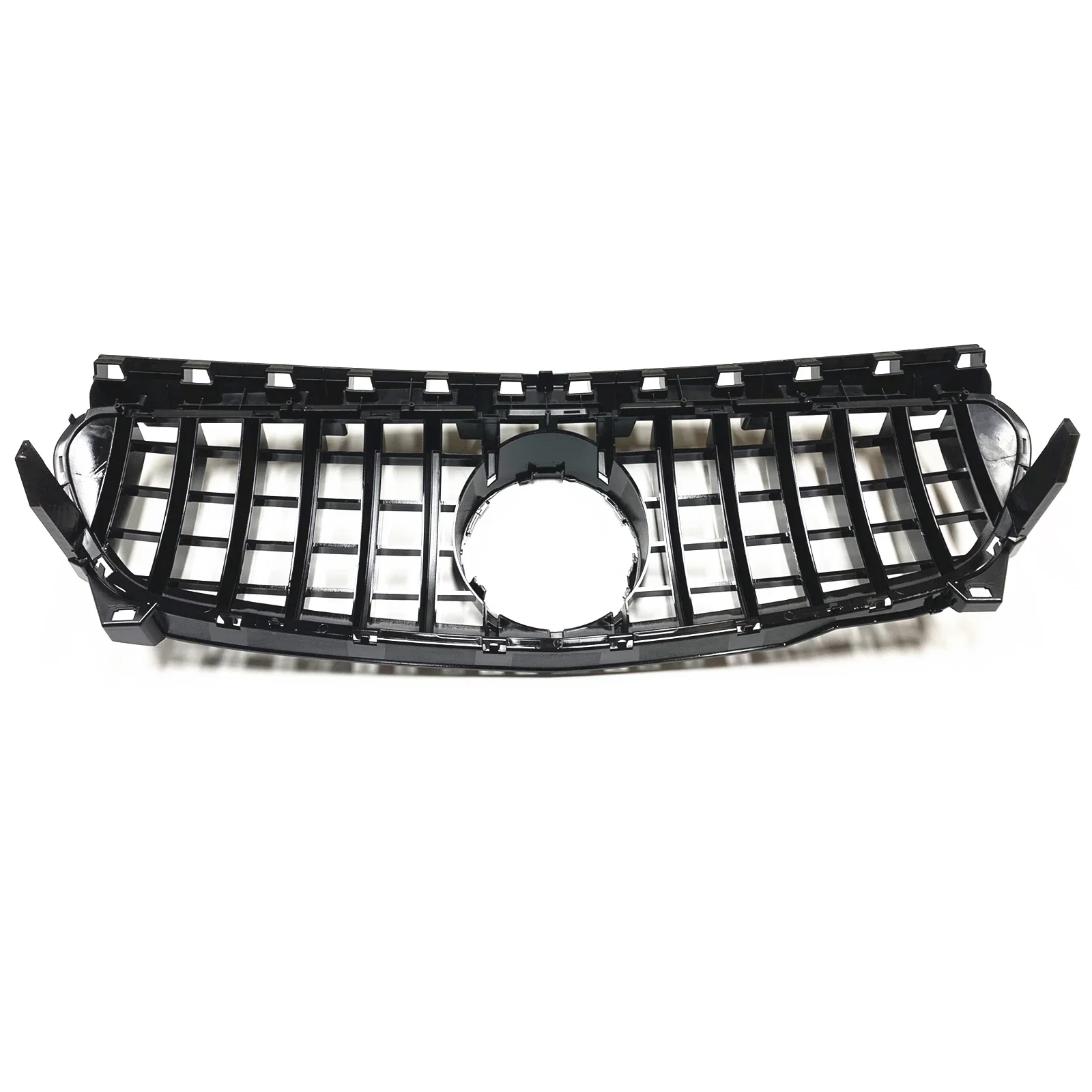 New！ Front Grille Grill For Mercedes Benz W117 C117 2013-2016 CLA200 CLA250 CLA45 GT Style Silver/Black Upper Bumper Hood Mesh G