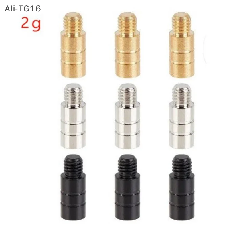 

3Pcs Brass Dart Weight Add Accentuator 2g Dart Shaft Weights 2BA Shaft Throwing Game Auxiliary Tools Dart Accessories