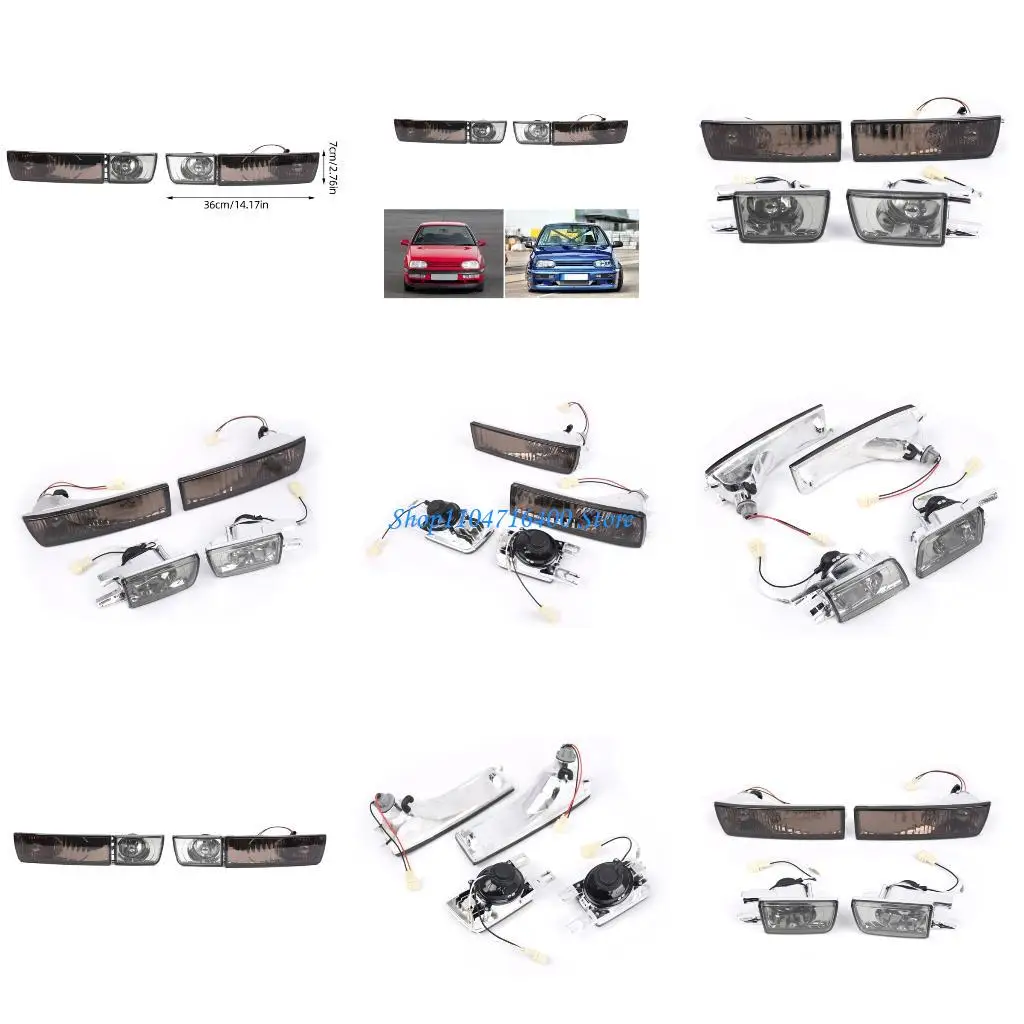 

y1gd Side Marker Light Parking Turn Parking Light Replaces 1HM941778 1HM941777 for MK3 Golf 1993-1998