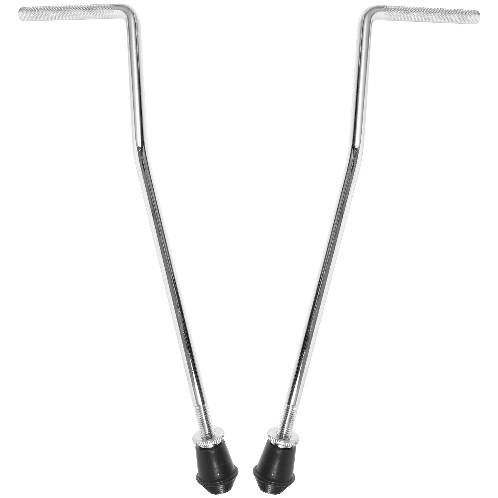 

2 Pcs Drum Bracket Accessories Metal Stand Tom Mount Holder Braces Snare Holders