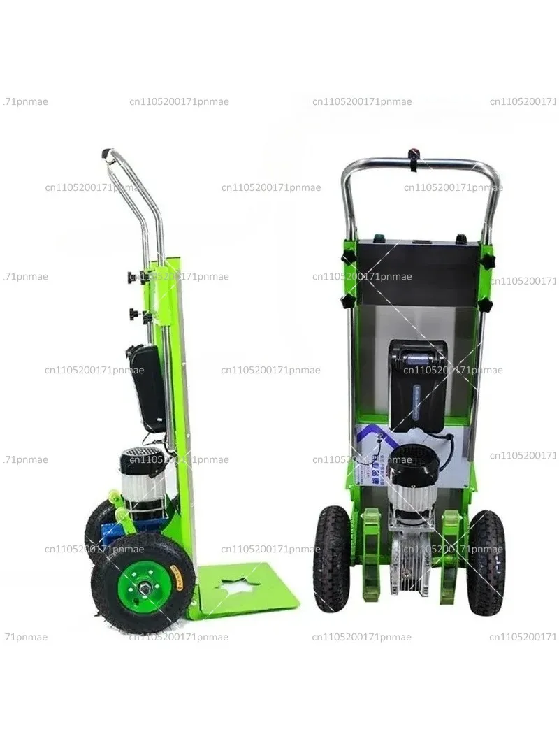 

250KG Electric Stair Climber Hand Truck with Mobile Tool Tracked Transporter Climbing Cart Trolley