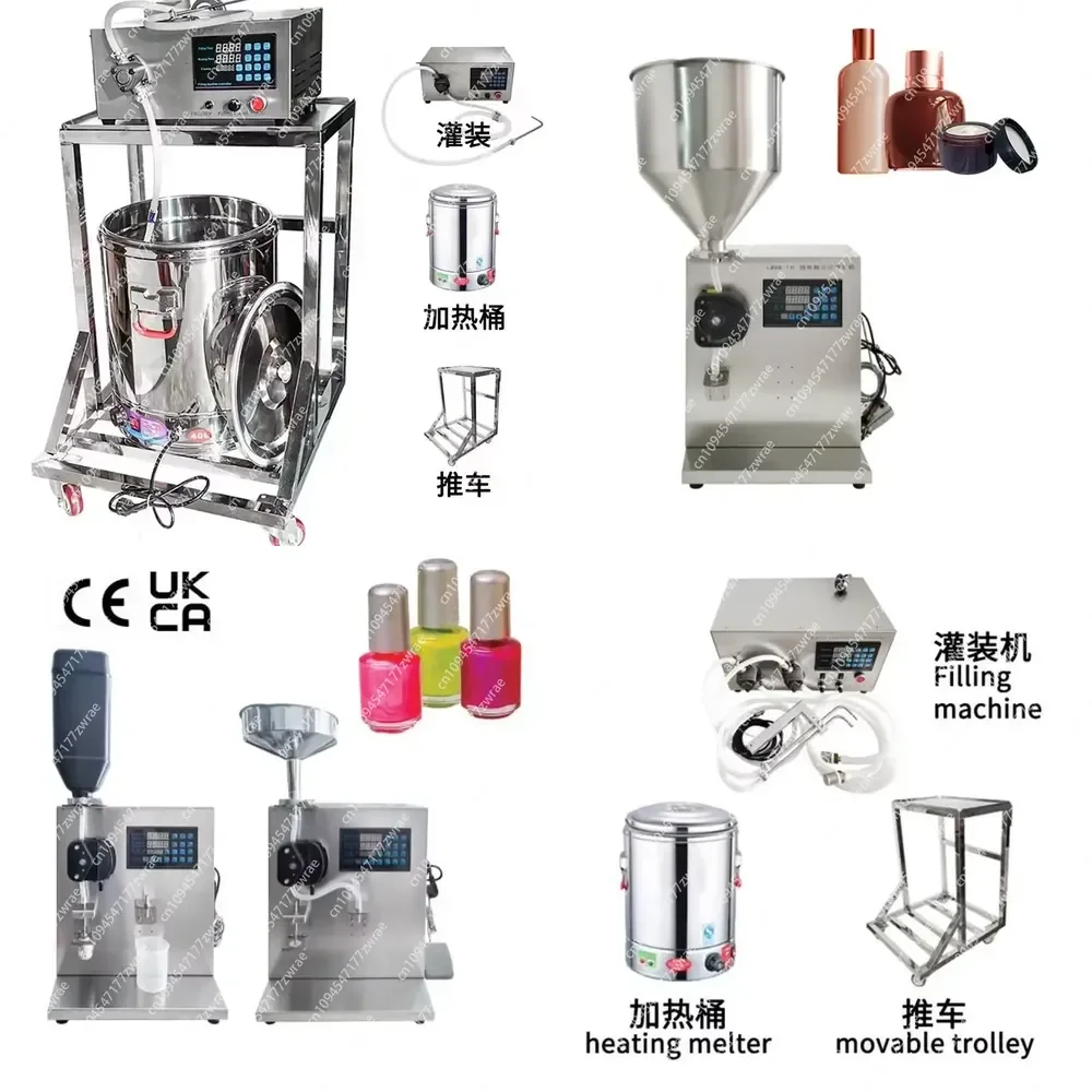 Automatic Candle Filling Machine Desktop Electric Candle Wax Filling Machine Small Filling Machine High Productivity