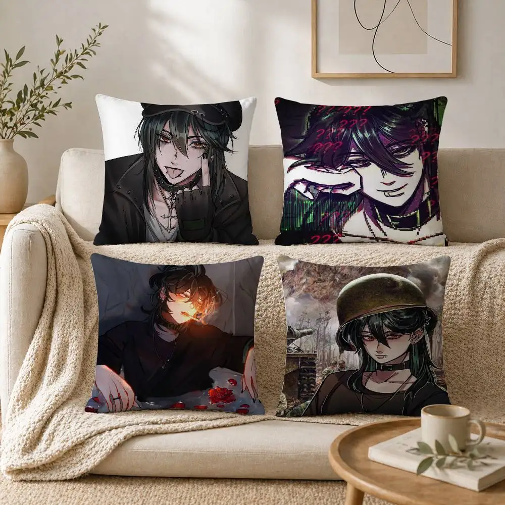 

The Kid at T-The B-Back S-Sol Pillow Case for Sofa Living Room Home office Decor Protective Cover
