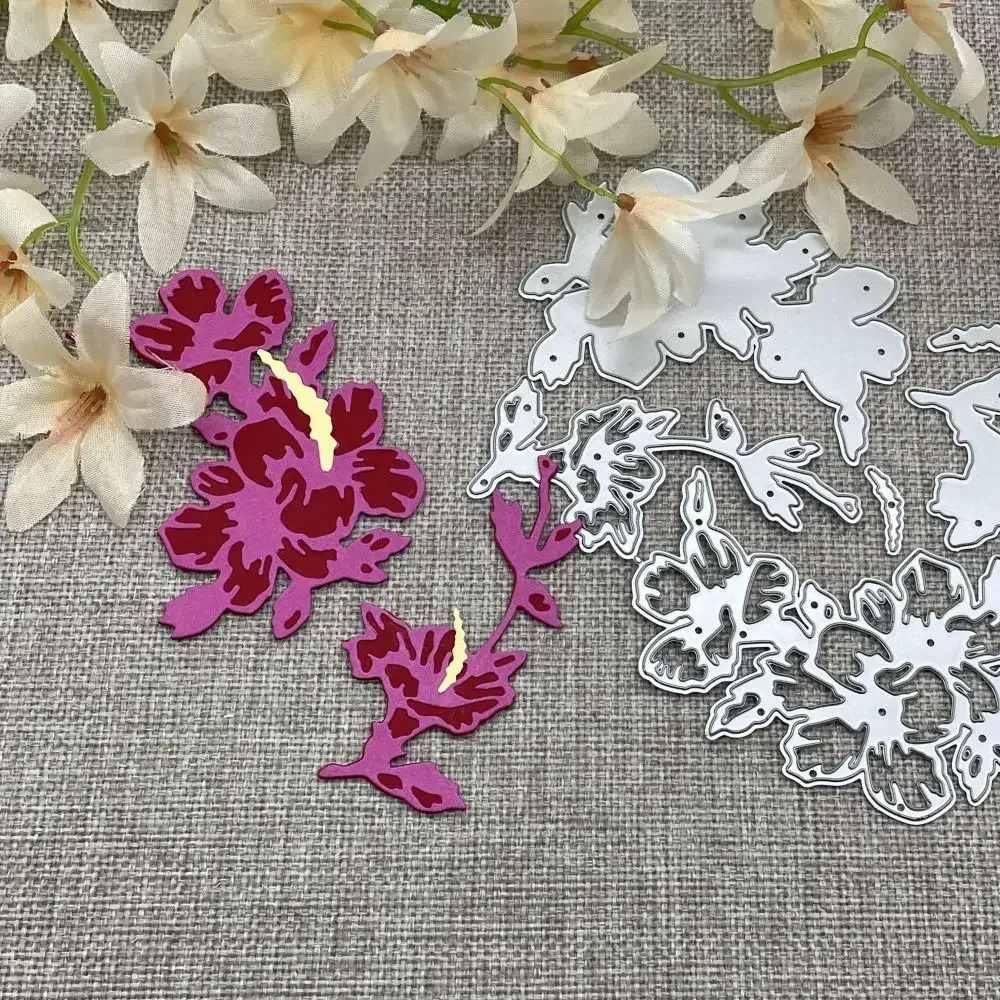 

Flower decoration Metal Cutting Dies Stencils For DIY Scrapbooking Decorative Embossing Handcraft Die Cutting Template