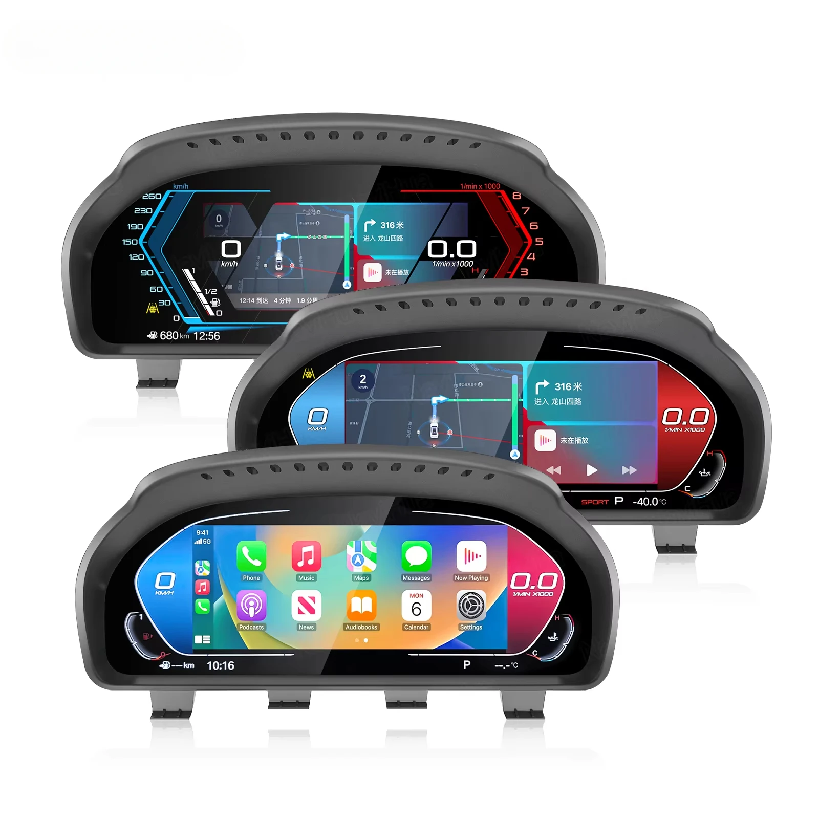 

Virtual Cockpit Multimedia Dashboard Speed Meter LCD Cluster for 5 6 7 X3 X4 X5 X6 F10 F12 F25 F26 F15 F16 Carplay
