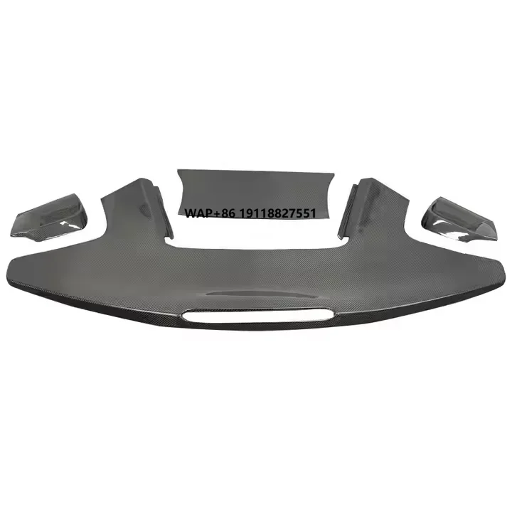 Pista Style Carbon Fiber Tail Wing Spoiler Rear Spoiler for 488 GTB