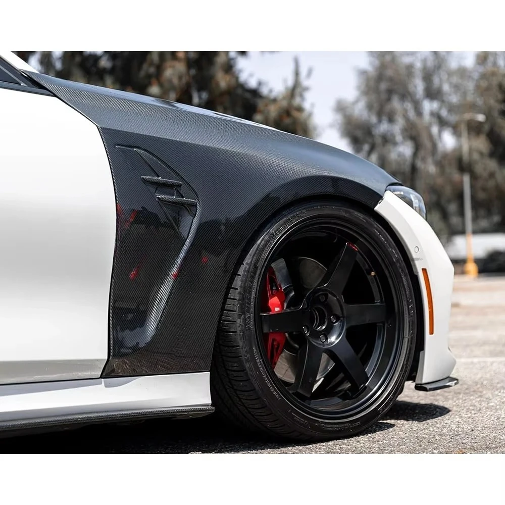 Vented V2 Style Carbon Fiber Fenders for 3 Series G20 2019-2025 2