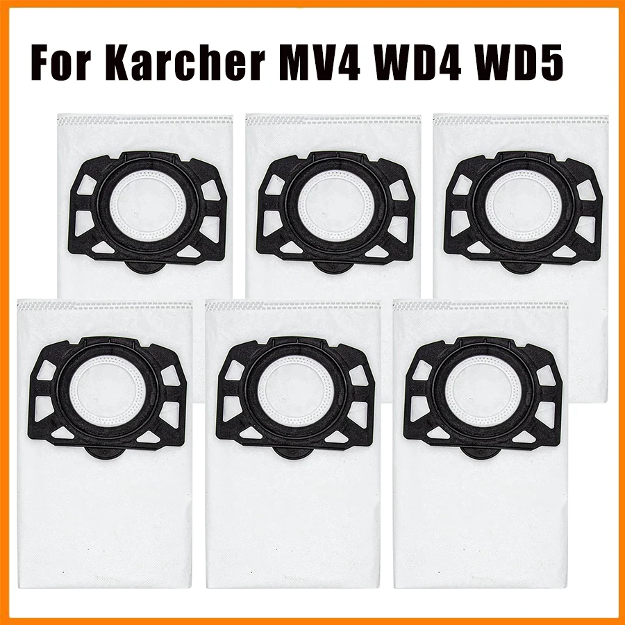 For Karcher MV4 MV5 MV6 WD4 WD5 WD6 Vacuum Cleaner Wet & Dry Fully automatic sweeping and dragging integrated Dust Bag Accessory