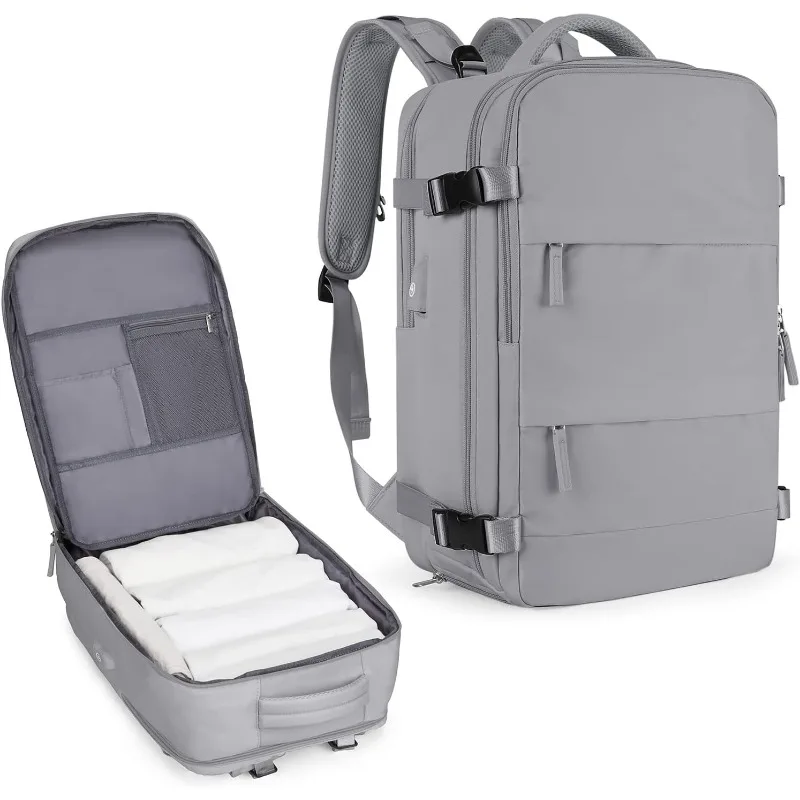 Large Outdoor Travel Backpack Expandable Airplane Travel Backpack Multifunctional Charging Laptop Bag Luggage Bag