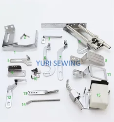 Siruba C007/F007 thread guide,oil cup for 3-needle 5-thread interlocking overlock stitch industrial sewing machine parts