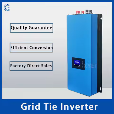 10KW 20KW Grid Tie Inverter with WIFI Function for Wind Turbine With Power Limiter Sensor/Dump Load Controller DC 22-90V