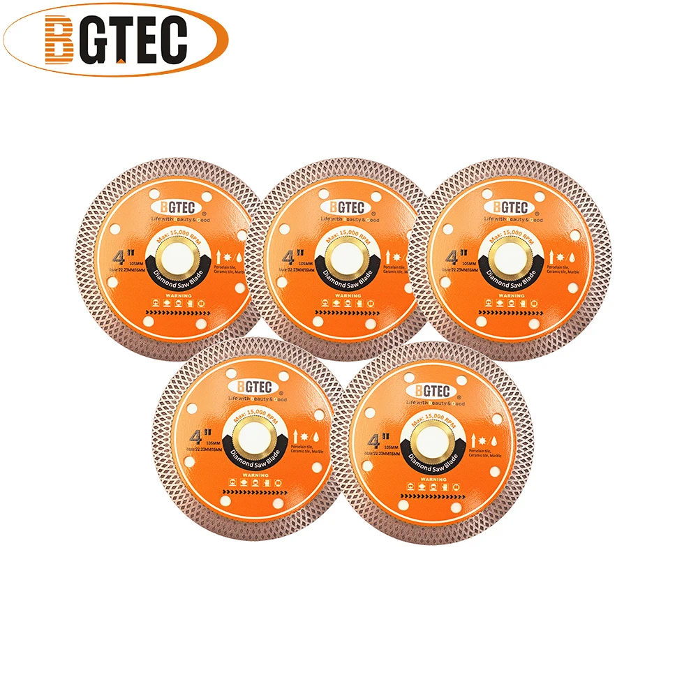 lamina-de-serra-de-malha-superfina-bgtec-105mm-4-disco-de-corte-para-ceramica-porcelanato-marmore-granito-concreto-1-2-3-5-pecas