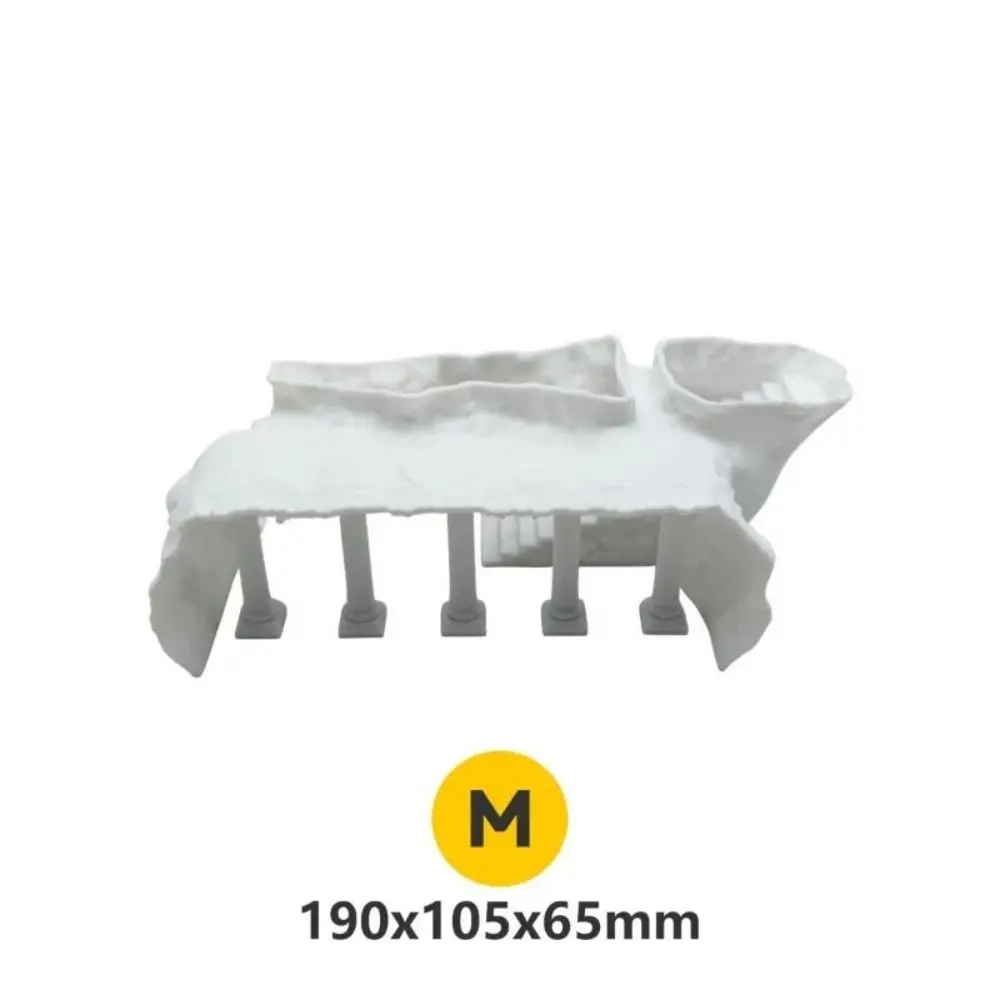 Safe Cave Shape Fish Tank Cave Hiding House 3D Printing Artificial Roman Column Cave Fish Hideout Aquarium Decor - view 5