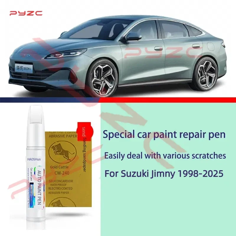 

Для Marti Suzuki Jimny 1998-2025 набор ручек для ретуши краски-средство для ремонта царапин автомобиля с кистью, автоаксессуары «сделай сам»