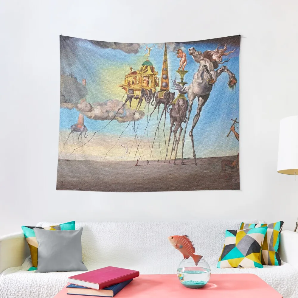 The temptation of st. Anthony Tapestry Room Decor Aesthetic Room Decorations Aesthetics Bedroom Deco Tapestry