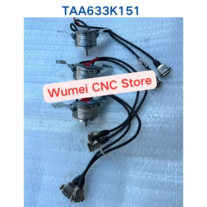 Second-hand test OK Elevator encoder TAA633K151 1 piece