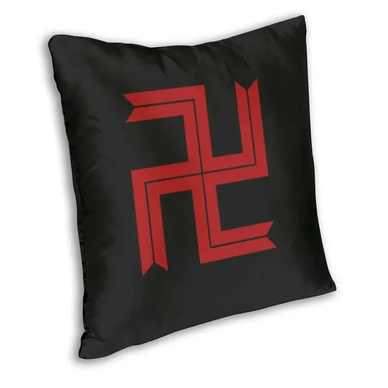 Tokyo Revengers Manji Symbol Cushion Cover 45x45cm Home Decor 3D Printing Anime Manga Throw Pillow for Car Two Side