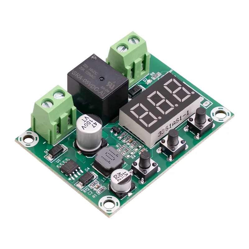 6V-80V Battery DC Voltage Protection Module High Voltage Undervoltage Battery Disconnect Output Protection Board