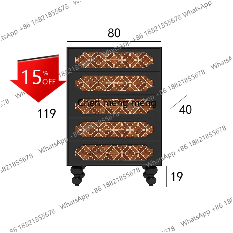 

C46Mid century vintage living room cabinets Modern minimalist luxury design Wooden cabinets home armoire de rangement furniture