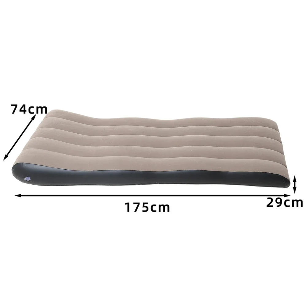 Inflatable Bed PVC Air Lounger Quick Inflation deflation Portable Design Portable Inflatable Bed Inflatable Camping Trips