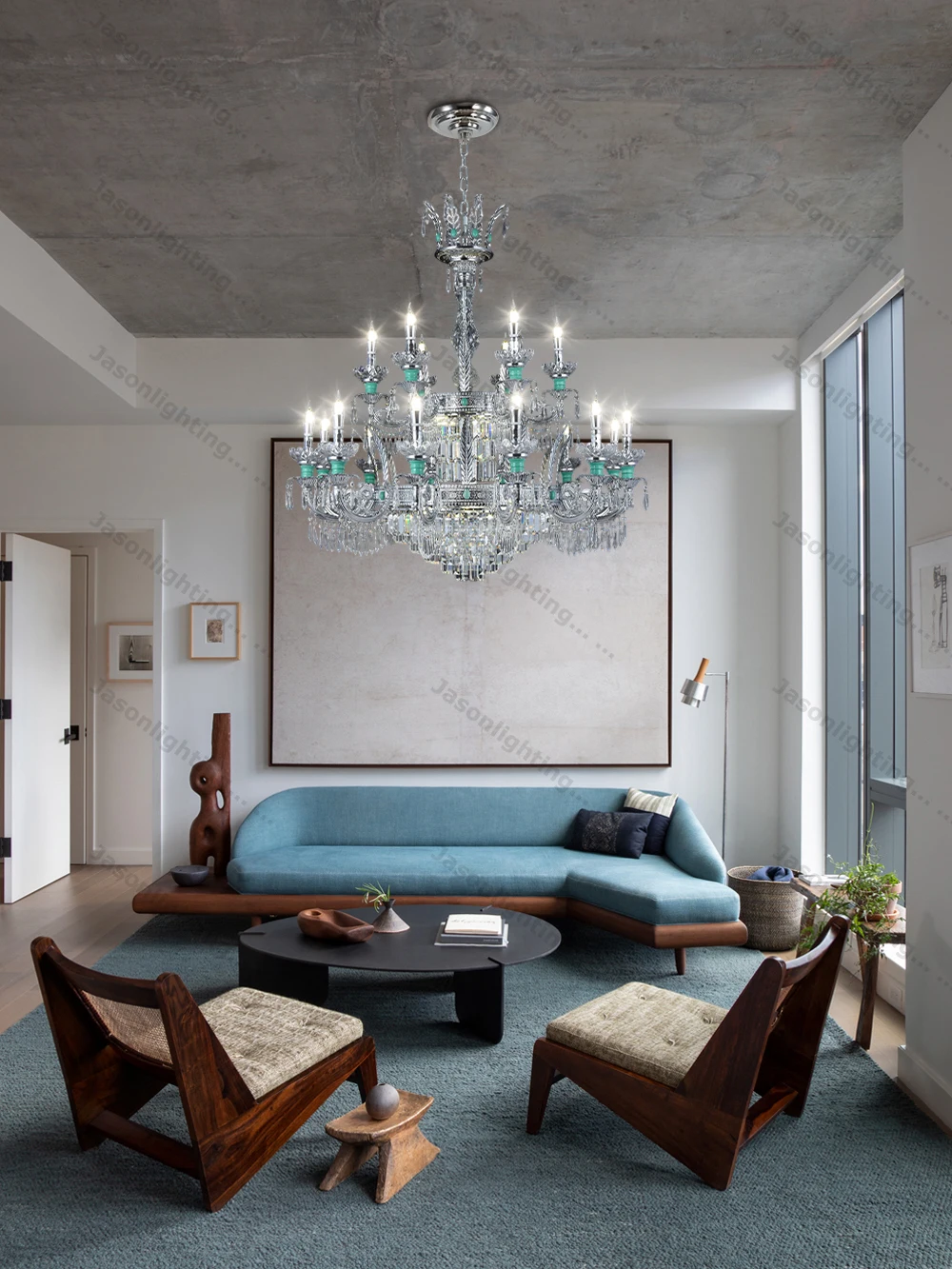 Transform Your Living Room With Our French K9 Crystal 2026 Chandelier Elegant Design Gold Chrome Black Hardware Dimming Function