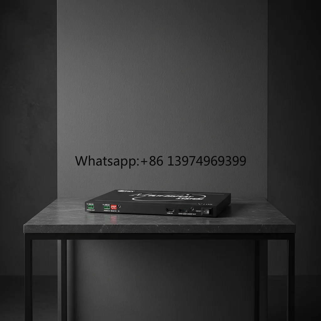 FPGA Video Wall Controller 1 in 9 Out No Delay 4K 60Hz for Ultra HD Monitor Security System