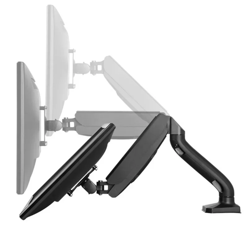 Adjustable monitor holder, LCD LED computer holder, desktop single monitor holder