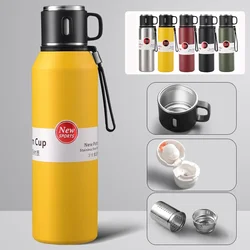 1000ml Coffee Thermos Bottle Keep Hot Cold Stainless Steel Thermos Vacuum Flasks Water Bottle 1.5L Tea Thermos Vacuum Kettle