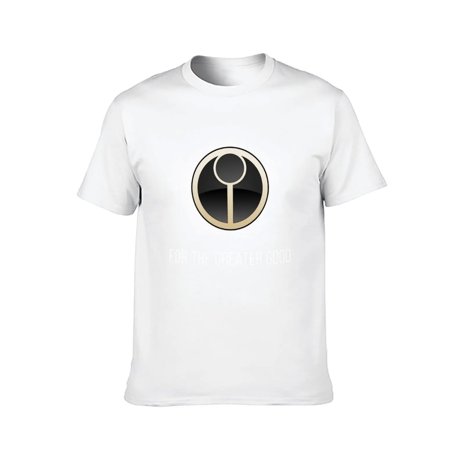 Tau - For The Greater Good Yellow T-Shirt mens graphic t shirts t shirts for man pack cotton T-Shirt