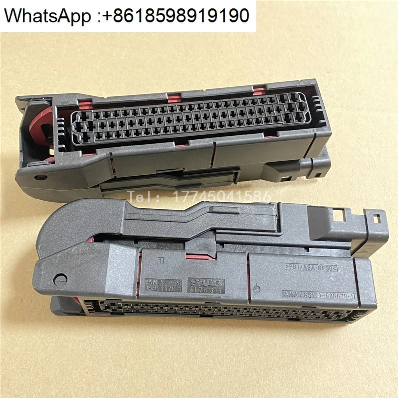 

1-968879-1 TE Automotive Harness Connector 70P Black Plug Female Block Female Terminal Sheath Tyco Genuine