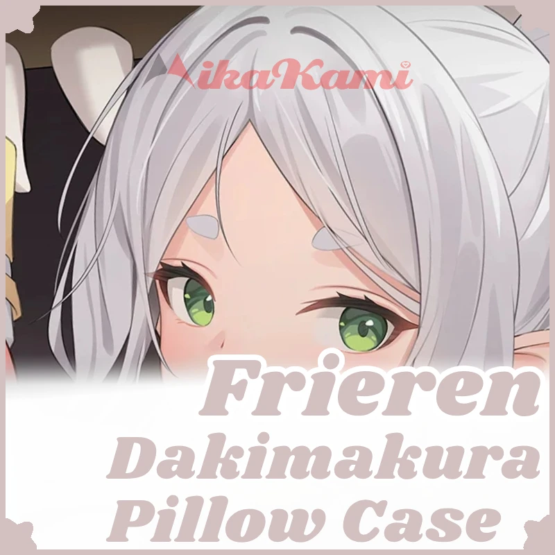 Frieren Dakimakura Frieren At The Funeral Pillowcase Full Body Hugging Pillow Case Cushion Cover Home Bedding Decor Otaku HMA