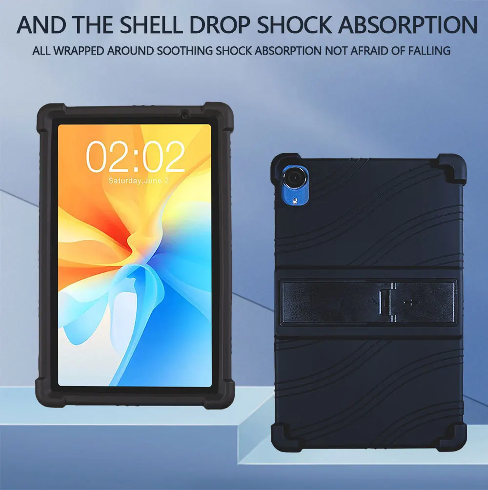 Case For Teclast P25T 10.1 inch Tablet Safe Shockproof Silicone Stand Cover