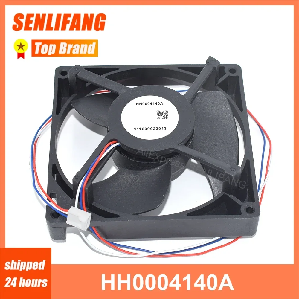 

Brand New 12.5CM Fan HH0004140A For Hitachi Refrigerator Freezer Cooling 12.5*12.5*2CM Square Cooler 3-Line