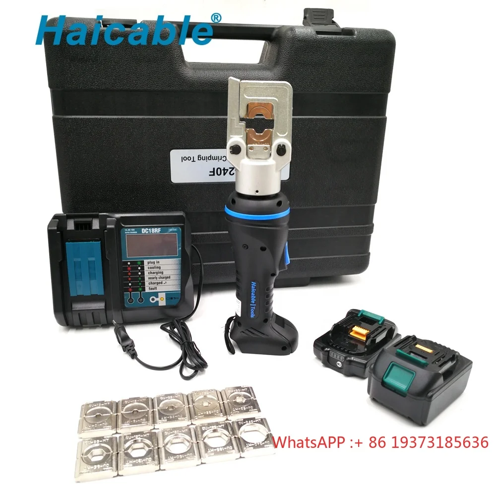 EP-240F Battery Cable Lug Crimping Tools Hexagon Electric Crimping Tool