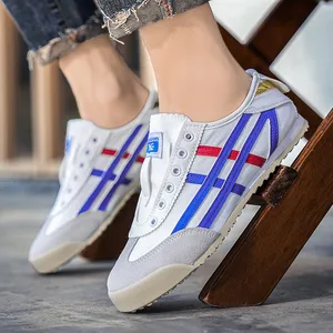 Leichte Slip-on-Turnschuhe für Männer und Frauen, atmungsaktiv, nicht rutsch, lässig, gelb, sport, komfortabel, modisch, sommer 8 Hauptverkauf Tennis lässig gelb - №7