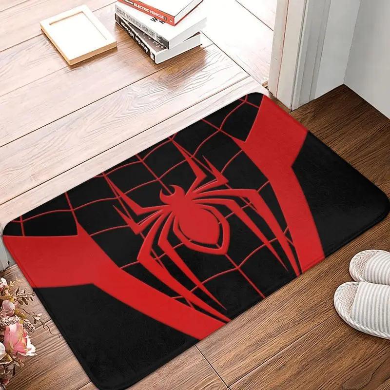 Custom Spider Man Front Door Floor Entrance Mat Outdoor Bathroom Kitchen Doormat Balcony Carpet Rug