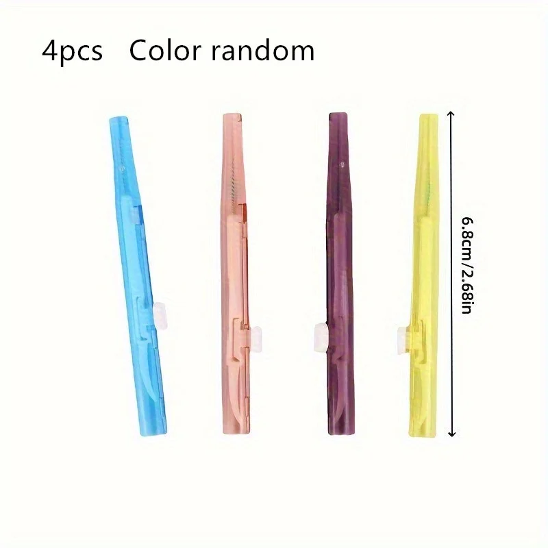 4pcs Retractable Phone & Earphone Cleaning Kit with Portable Multi-Functional Brush Suitable for Smartphones, Tablets, etc...