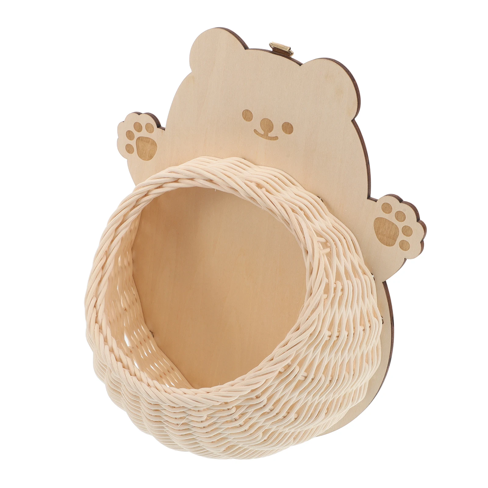 

Hanging Basket Decoration Handwoven Baskets Storage Fruit Kitchen Wall Mount Rope Hammock Vegetable Durability Craftsmanship