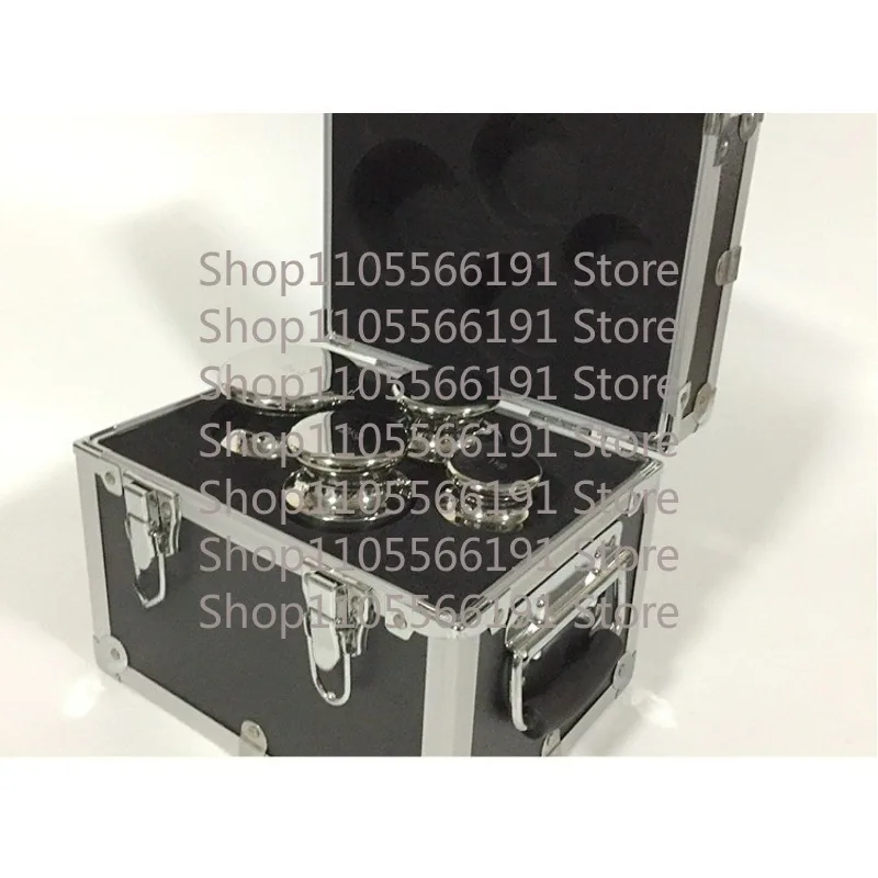 F1 1kg-5kg High Precision Stainless Steel Calibration Weight Kit Anti-Corrosion for Lab Industrial Digital Scale Calibration