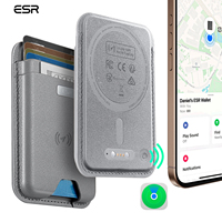 ESR for Findmy Magsafe Wallet Strong Magnetic Card Holder 5-Card Storage Wallet Tracker for iPhone 16/15/14/13/12 Series for men