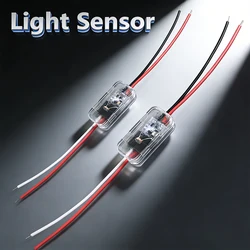 Light Sensor Switch Work In Night Or Day Automatic Auto on Off Photocell Street Light Switch DC 3.7V 5V 12V 24V 5A