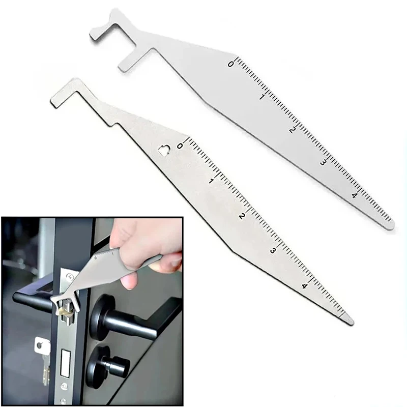 

2026 New Multi-Purpose Lever Tool Stainless Steel Locksmith Tool Portable Pry Bar Tool for Firefighter Police for Emergency Use