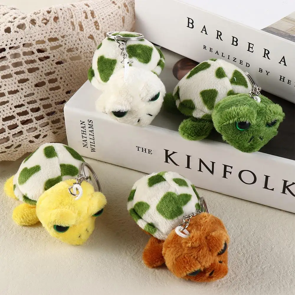 Schlüsselanhänger Plüsch Schildkröte Schildkröte Plüsch Anhänger PP Baumwolle Schildkröte Plüsch Schlüsselanhänger Rucksack Charm Raumdekoration