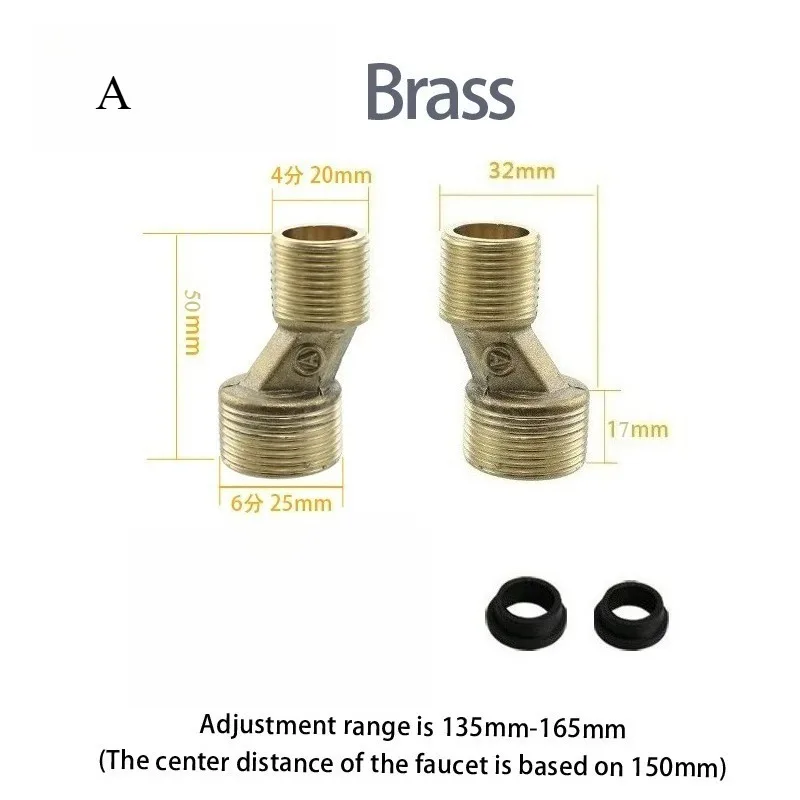 

Регулируемый адаптер для смесителя для душа, настенный, из цельной латуни, сменный угловой клапан, аксессуары для ванной комнаты