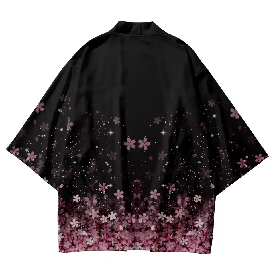Traditional Chinese Style Kimono Cape Costume 3D Haori Printing Japanese Cardigan Quick Dry Kimono Shirt Coat Clothing Jacket