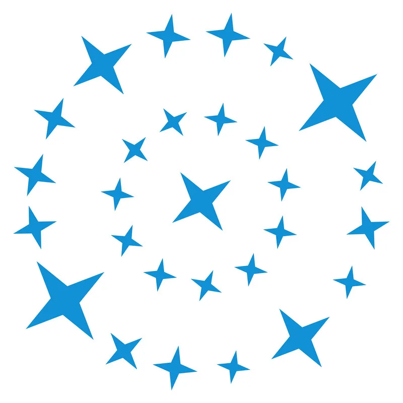 Glow Stars Stickers Kids Room Wall Ceiling Decoration Star Sticker Scrapbook Album Book Fridge Door Laptop Phone Car Vinyl Decal