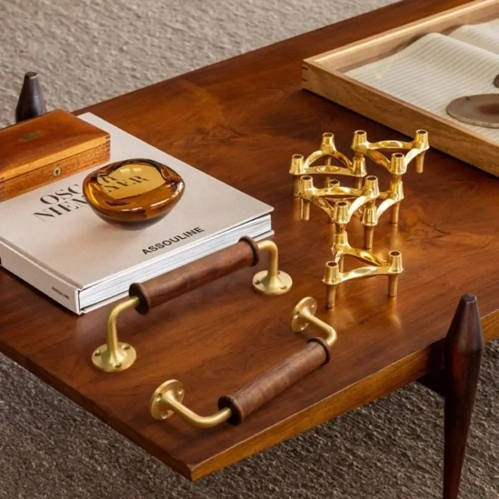solid-wood-walnut-wood-handle-light-luxury-brass-base-brass-handle-vintage-decor-premium-quality-cabinet-handles-home-door